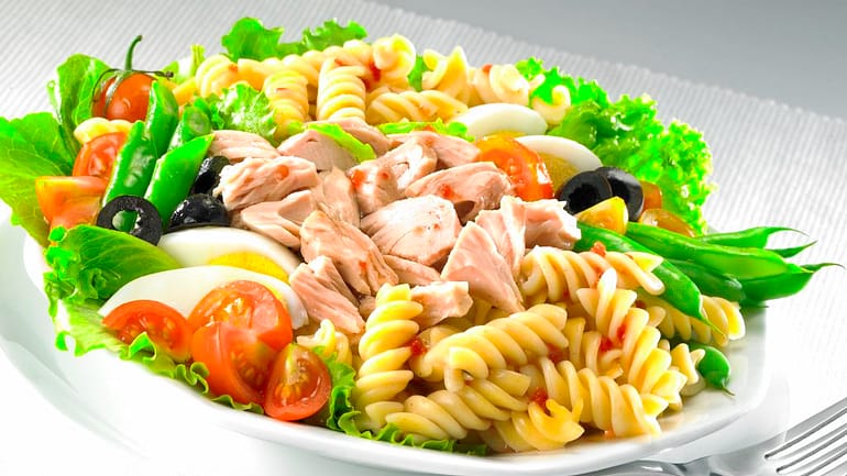 Nicoise Tuna Pasta Salad